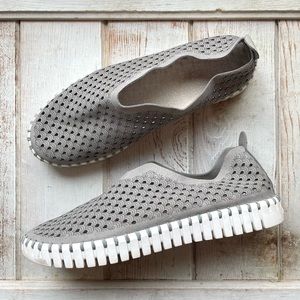 Ilse Jacobsen Tulip 139 Perforated Slip On Sneaker